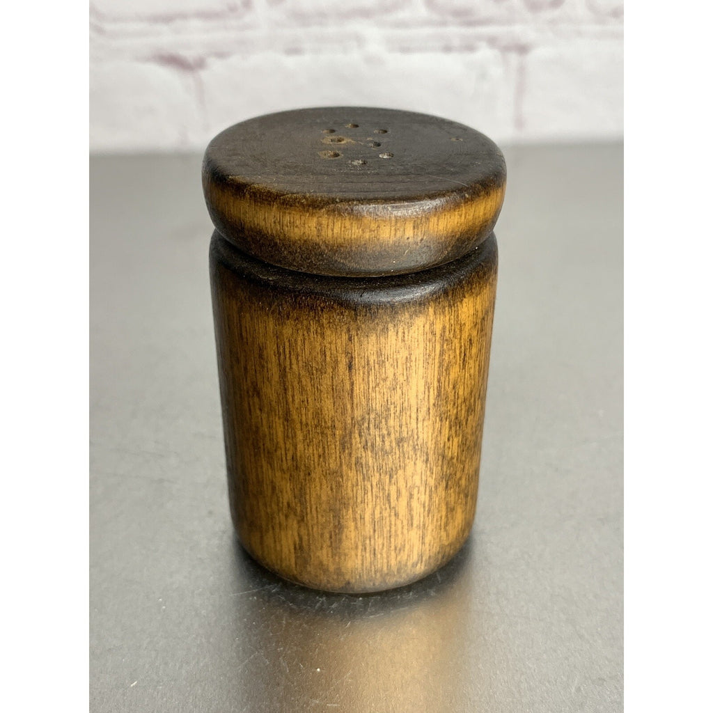 Vintage MCM Wooden Salt Or Pepper Shaker - Replacement