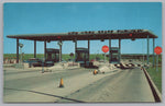 New York State Thruway, Toll Gate, Utica, Vintage Post Card.