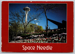 Space Needle, Seattle Symbol, Seattle Washington, Vintage Post Card