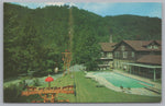 The Skylift And New Gatlinburg Inn, Gatlinburg, Tennessee, Vintage Post Card.