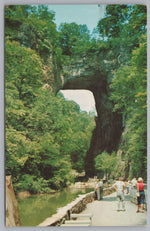 Natural Bridge, Virginia, Vintage Post Card.