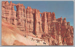 The Wall Of Windows, Bryce Canyon National Park, Utah, Vintage Post Card.