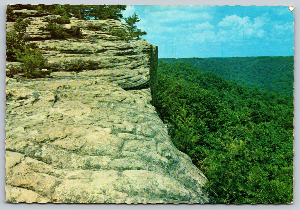 Bee Rock, Monterey, Tennessee, USA, Vintage Post Card