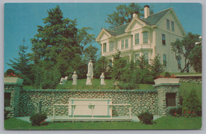 Saint Bernards Rectory, Lady Of Fatima Shrine, Rockland, Maine, USA, VTG PC