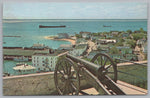 Boat View Fort Mackinac Mackinac Island, Michigan, VTG PC