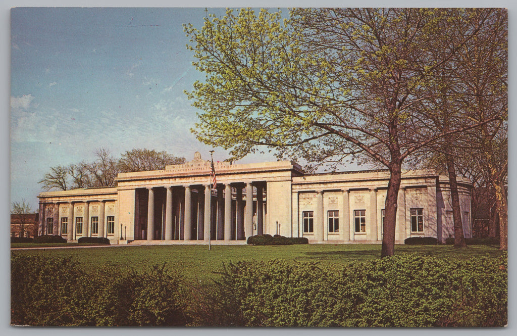 McKinley National Memorial, Niles, Ohio, Vintage Post Card.