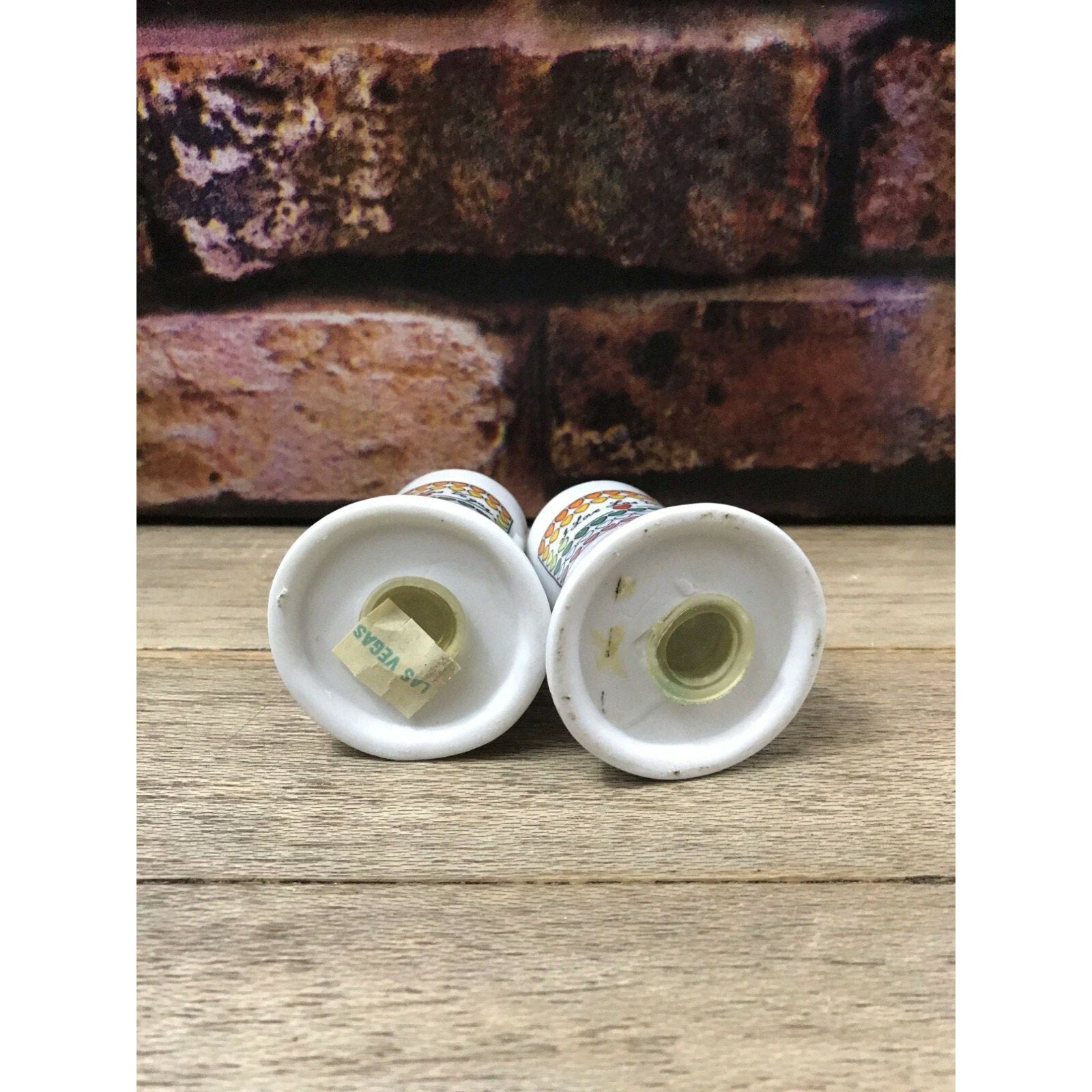Vintage Ceramic “I Love Las Vegas” Salt & Pepper Shakers - 1960’s