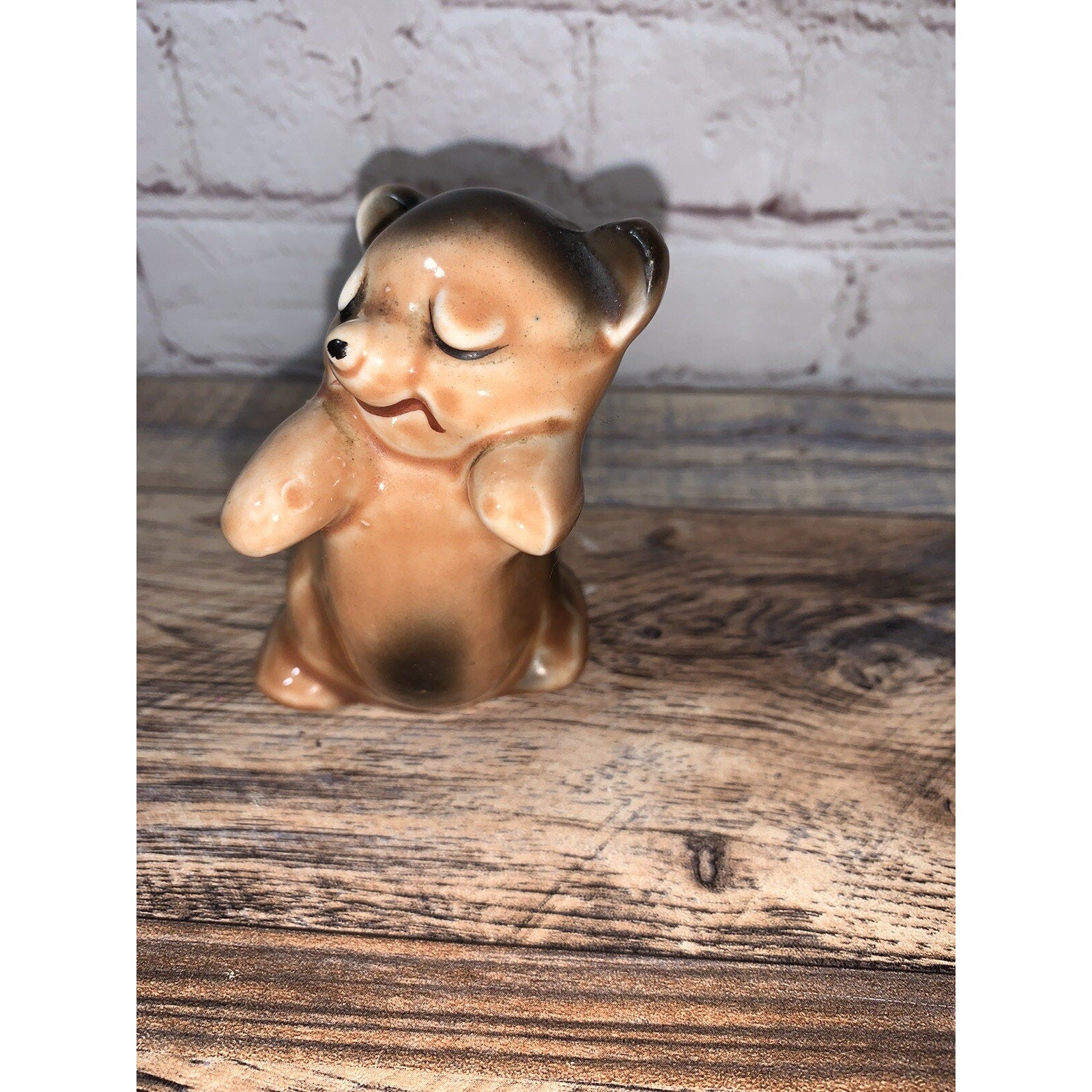 Vintage Van Tellingen Pepper Shaker, Hugging Bear, One Shaker, Replacement
