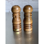 Vintage Wood Hawaii Rainbow Salt & Pepper Shakers