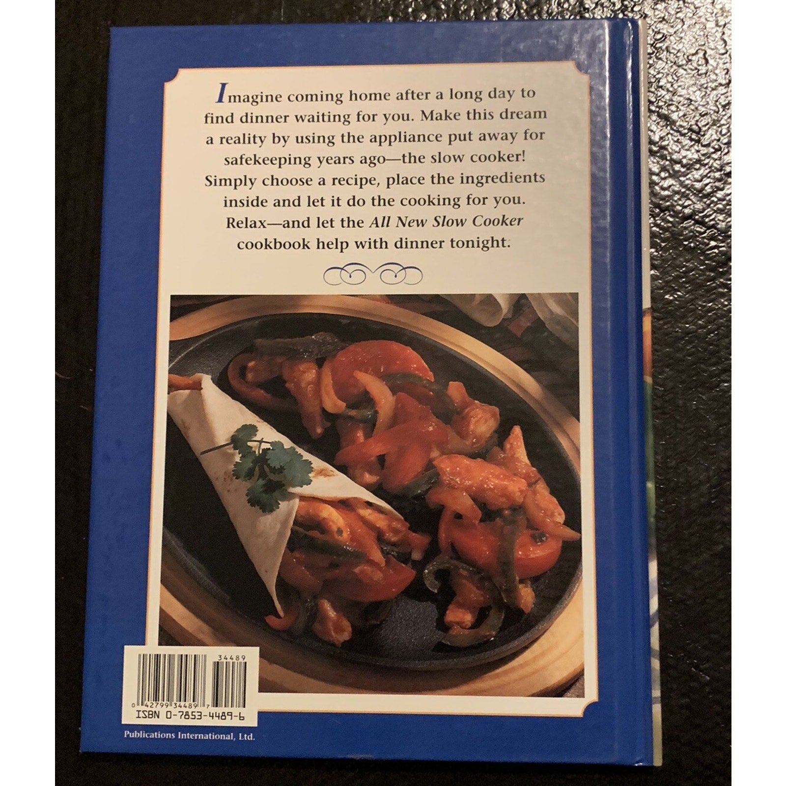 Vintage All New Easy Home Cooking Slow Cooker Cookbook 1999 Hardcover