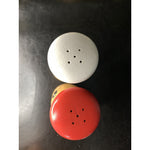 Vintage Large Wood Chef Cat Salt & Pepper Shakers Japan 1950s