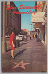 Woman on Hollywood St. Star Sidewalks Hollywood, CA, Vintage PC