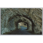 Triple Tunnels, Buffalo Bills, Cody Wyoming, Yellowstone Park, VTG PC