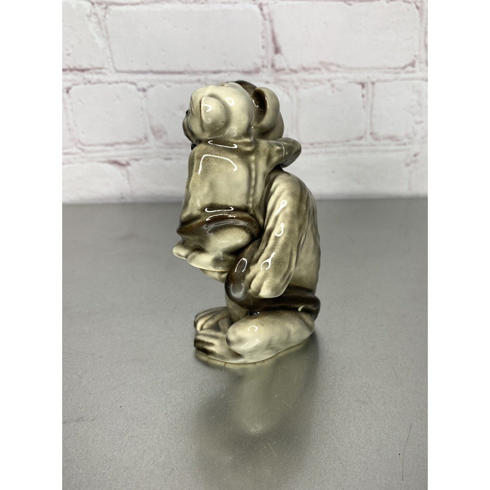 Vintage Art Studio Monkey & Baby Salt & Pepper Shakers USA-Read Description