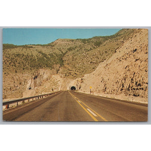 The Cody Road, Yellow Stone Natural Park, Wyoming, Vintage PC