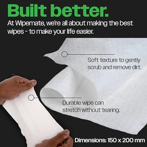 Premium Shoe Flow Wipes, Quick Wipes, Removes Dirt, Grime & Stains 4 Pk Lot