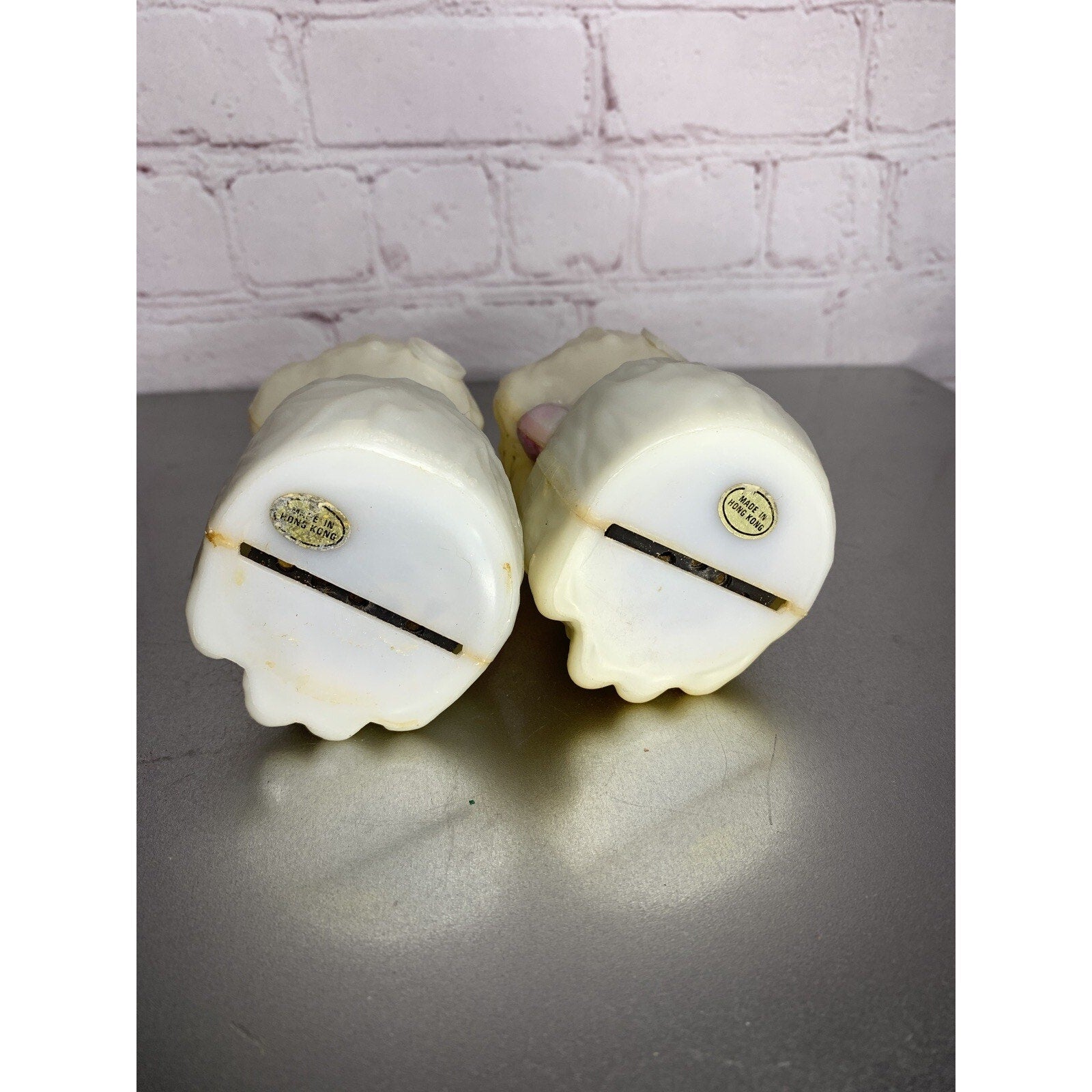 Vintage Celluloid Plastic Kitten Salt & Pepper Shakers