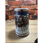 Vintage Budweiser Anheuser-Busch Clydesdale Collector Series Stein 1989