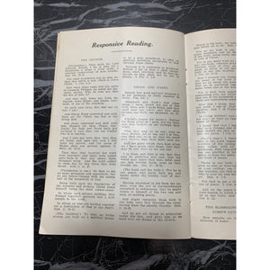 1912 Pennsylvania State Christian Endeavor Union Convent Booklet Wilkes-Barre PA