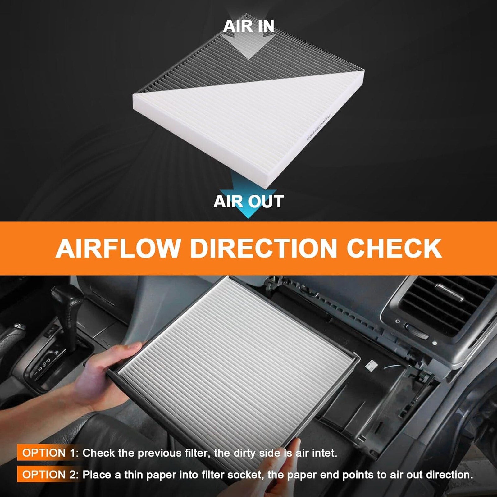 Cabin Air Filter & Filter Access Door Kit Part # 68318365AA, 68052292AA