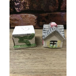 Vintage Ceramic Antique Shop and Cottage Home Salt & Pepper Shakers