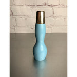 Vintage Mid Century Modern Blue Wood Salt Or Pepper Shaker -Replacement
