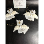 Bradford Editions Purr-fect Little Angels Ornaments (3) Tiger, Socks & Snowy