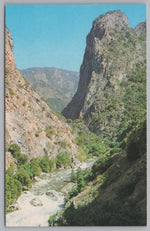 Kings Canyon National Park, California, USA, Vintage Post Card