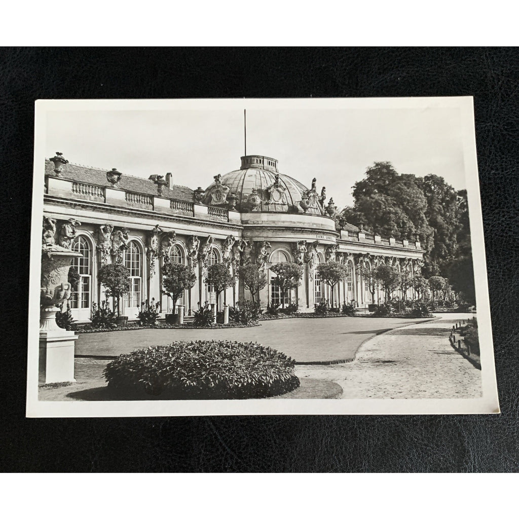 Potsdam Germany Palace Sanssouci Park Vintage Postcard