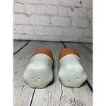 Vintage Ceramic Pottery Large Chef Hat/Head Salt & Pepper Shakers