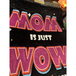 Throw Blanket "Mom is Wow Upside Down" 50" x 70" Blanket, Gift for Mom!
