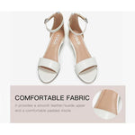 Girls Wedge Heel, Open Toe, Ankle Buckle Strap, Faux Patent Leather Dress Sandal