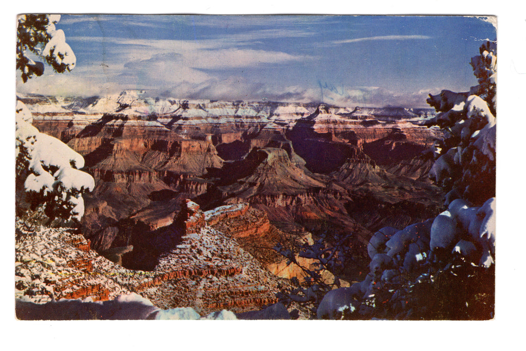 Grand Canyon, National Park, Arizona, Vintage Post Card.