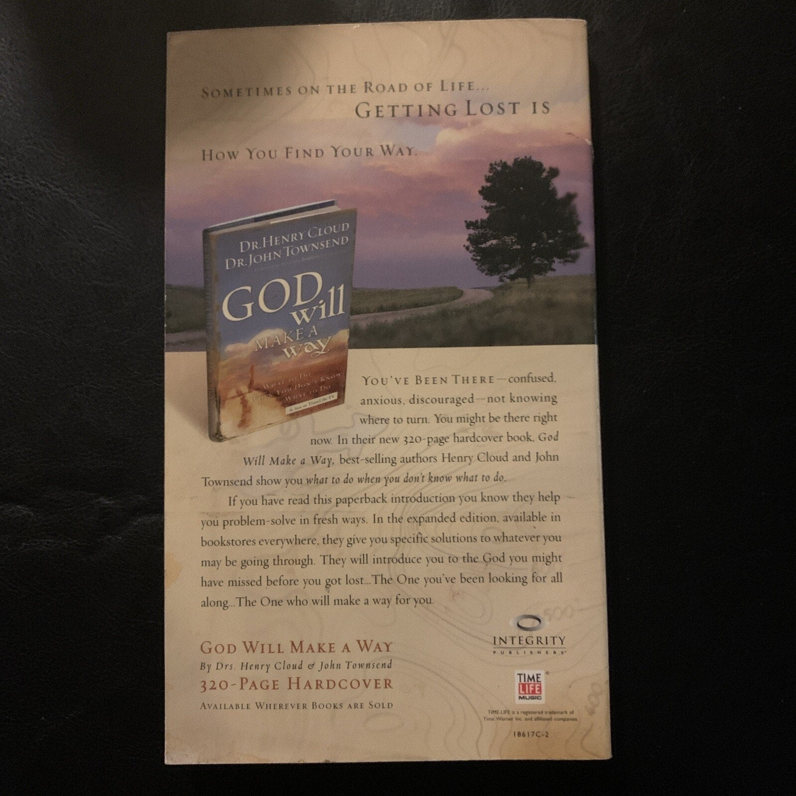 God Will Make a Way By Henry Cloud & John Townsend Paperback 2002