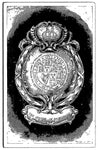 The Indian Crown, Vintage Post Card.