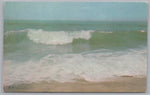 A Rolling Surf, Vintage Post Card.