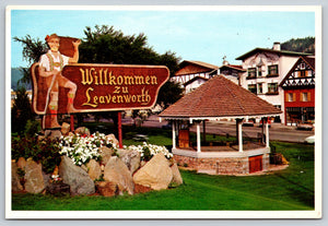 Leavenworth, Washington, Vintage Post Card