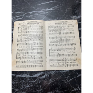 1912 Pennsylvania State Christian Endeavor Union Convent Booklet Wilkes-Barre PA
