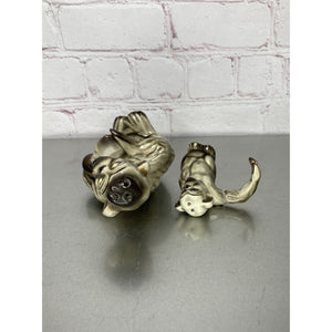 Vintage Art Studio Monkey & Baby Salt & Pepper Shakers USA-Read Description