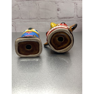 Vintage Empress Totem Salt & Pepper Shakers Japan