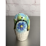 Vintage Lefton Japan Blue Flowers in White Basket Salt “Or” Pepper Shaker