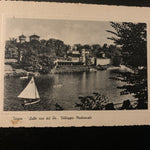 Vintage Torino Along The Banks of the Po..Village Medieval Post Card