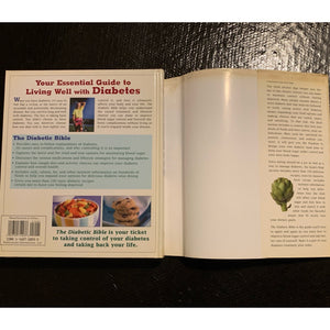 The Diabetic Bible: Guide to Living Well w/ Diabetes - Hardcover Never Used