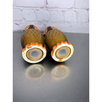 Vintage Ceramic Owl Salt & Pepper Shakers 1960s