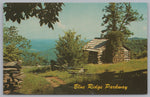 Blue Ridge Parkway, Virginia, North Carolina, USA, Vintage Post Card