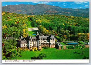 Baltimore Estate, Back Of House, Vintage Post Card