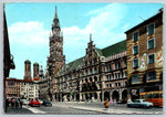 Muchen, City Hall And Cathedral, Vintage Post Card