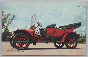 1910 White Touring, Vintage Post Card.
