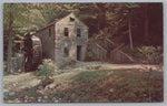 An 18th Century Grist Mill, TVA Reservation, Norris Dam, Vintage Post Card.