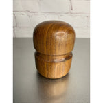Vintage Winsome Teak Wood Salt “Or” Pepper Shaker Mushroom MCM Thailand